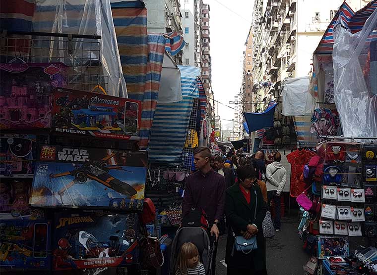 ladies market hong kong