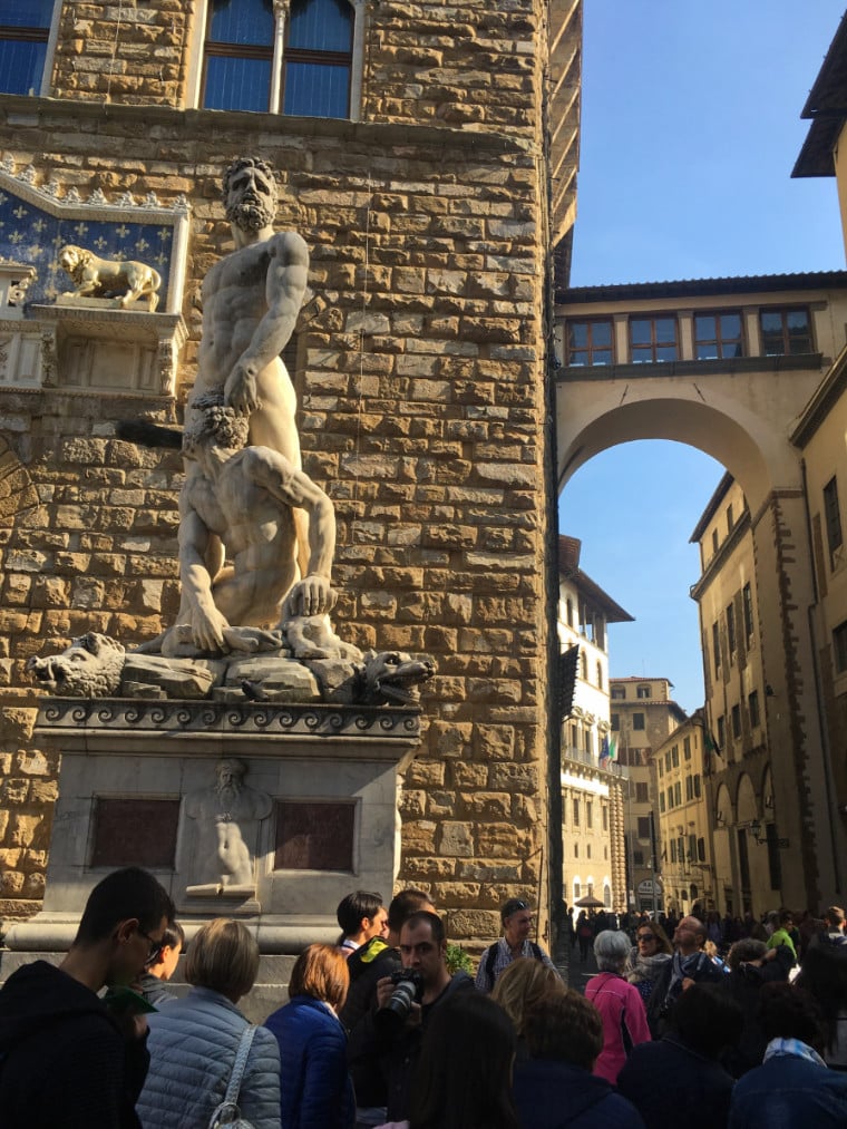 museus em florença pizza della signorina e corredor