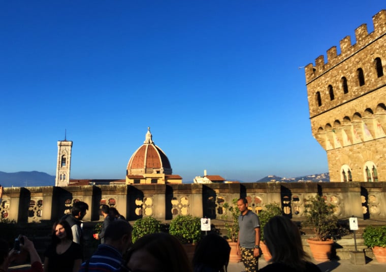 museus em florença vista galeria degli uffizi