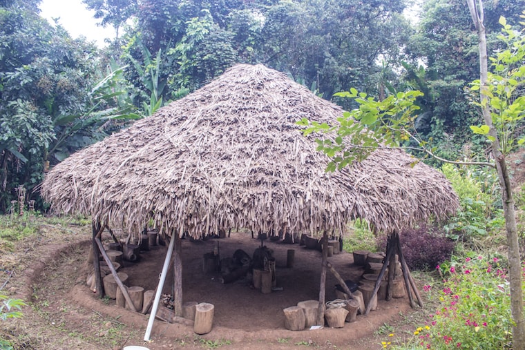 Tulpa, local de reunião do povo Nasa, na Colômbia