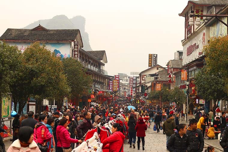 Yangshuo, China, viagem