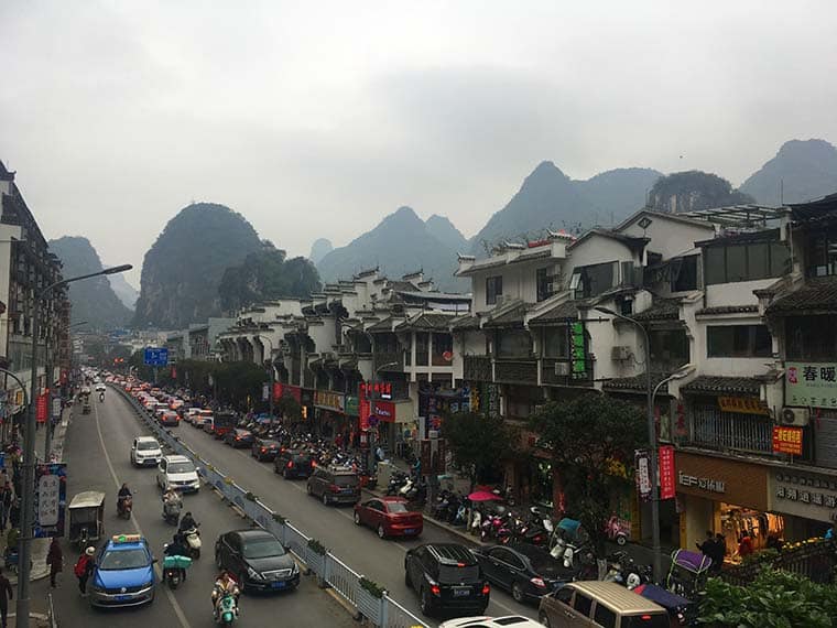 Yangshuo na china