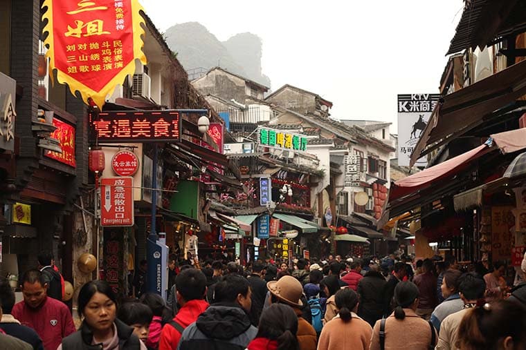 Yangshuo, China, viagem