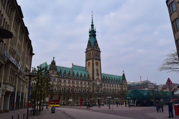 hamburgo alemanha rathaus