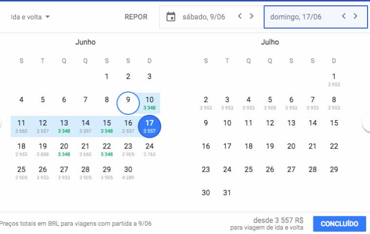 voos google flights passagens 1