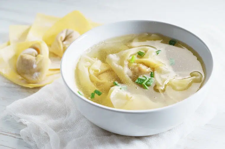 comidas chinesas wontons