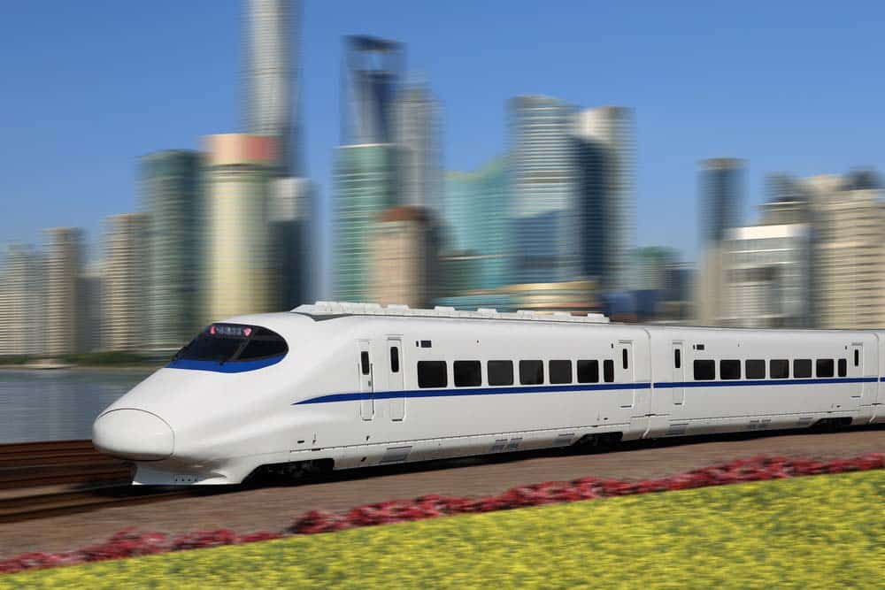 Viagem de trem na china