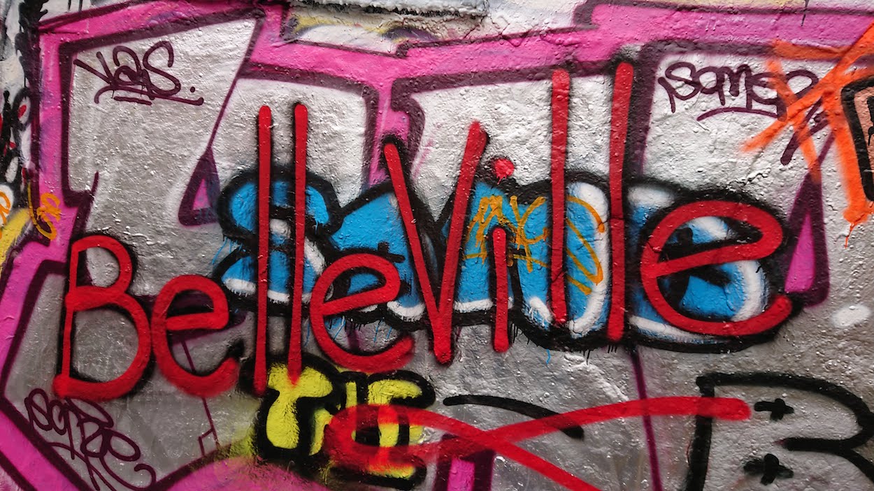 Bairro Belleville em Paris