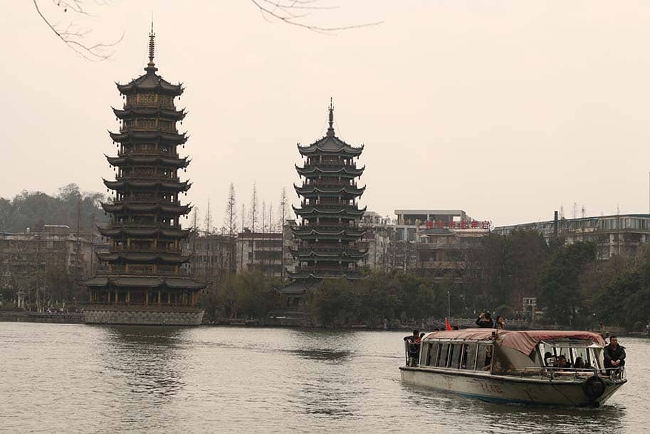 guilin pontos turísticos