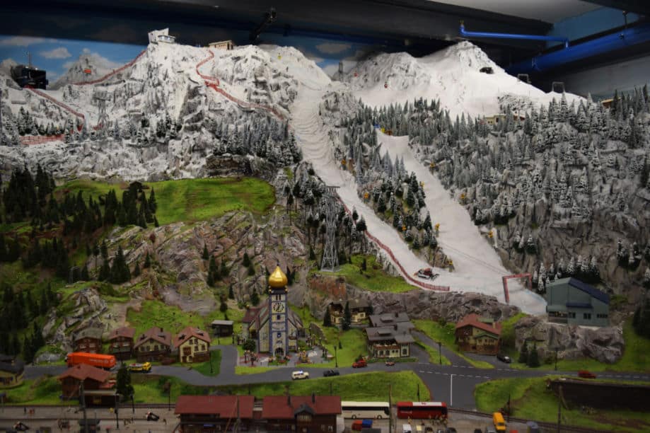 miniature wunderland hamburgo esqui