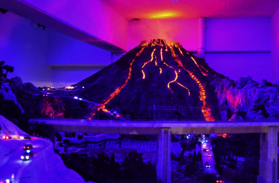 miniature wunderland hamburgo vulcão
