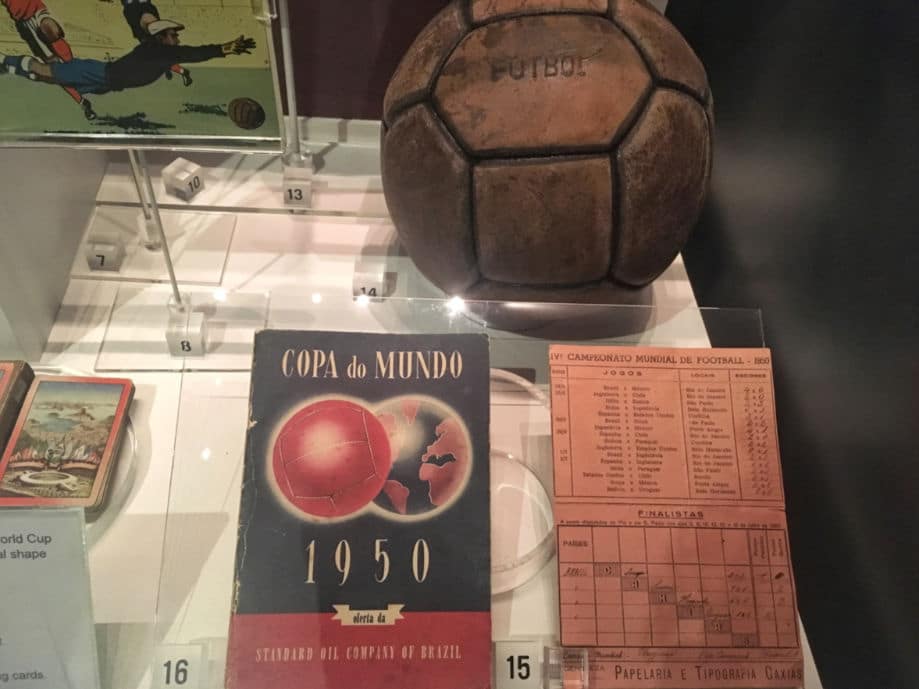 museu do futebol manchester copa de 1950