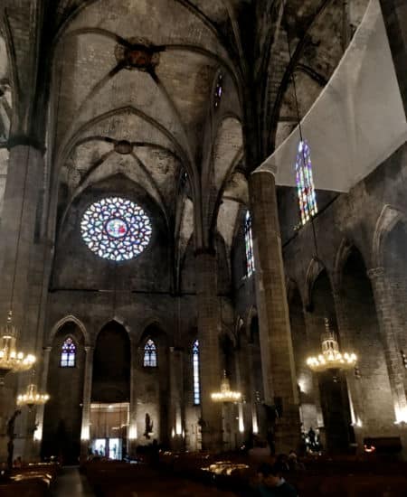 basilica de santa maria do mar barcelona 