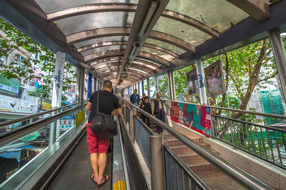 mid level escalator