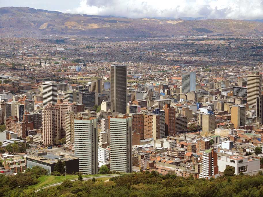 onde ficar em Bogotá, Colômbia