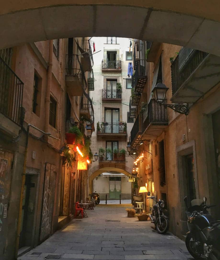 ruelas el born bairro barcelona