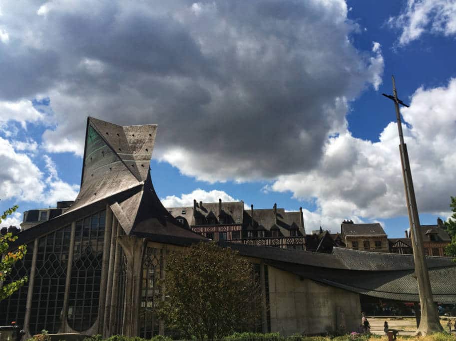 igreja joana d'arc em rouen