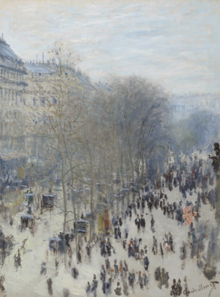 monet Boulevard des Capucines