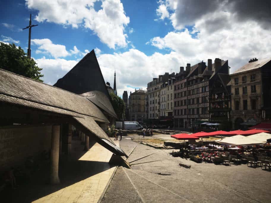 o que fazer em rouen franca praca mercado