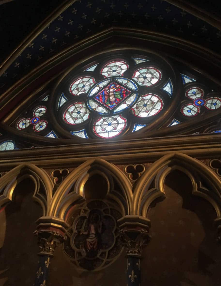 sainte-chapelle paris capela debaixo