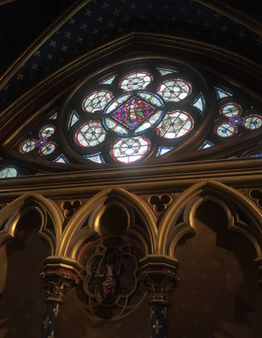 sainte-chapelle paris capela debaixo