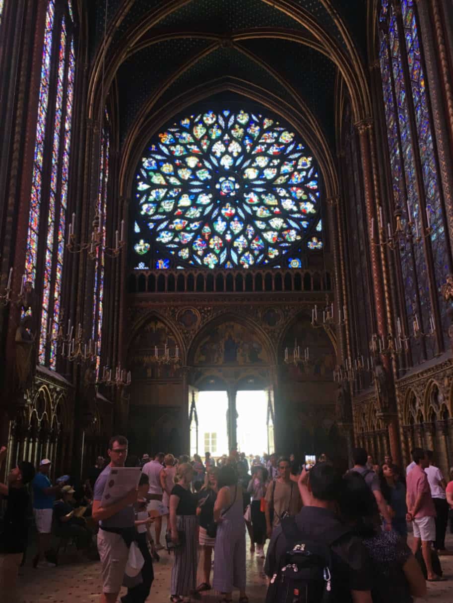 sainte-chapelle paris rosa