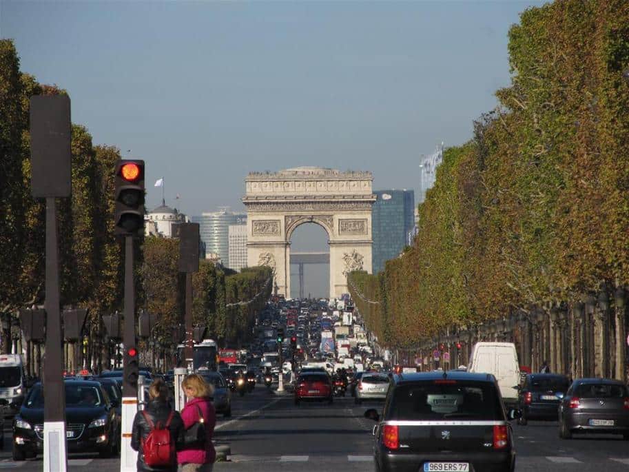 o que fazer em paris arco do triunfo