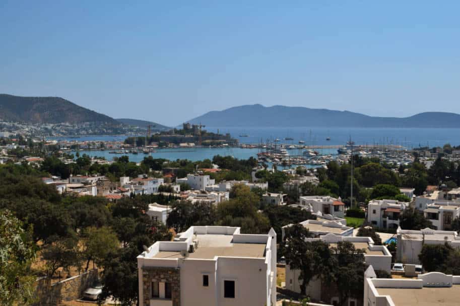 baia de bodrum na turquia