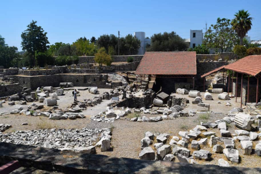 mausoleu de halicarnasso em bodrum