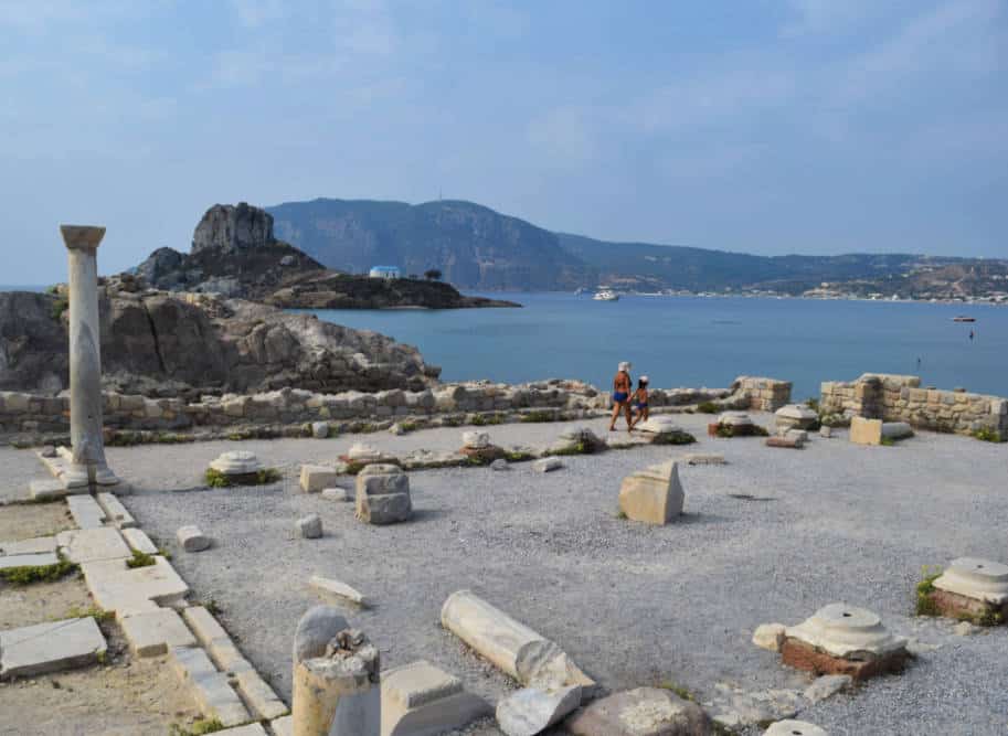 Ilha de Cos Grecia ruinas agios stephanos