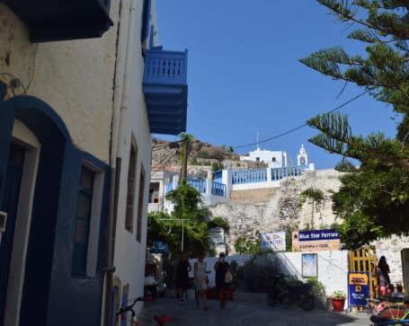 Ilha de Nisyros Grecia Vila de Nikia