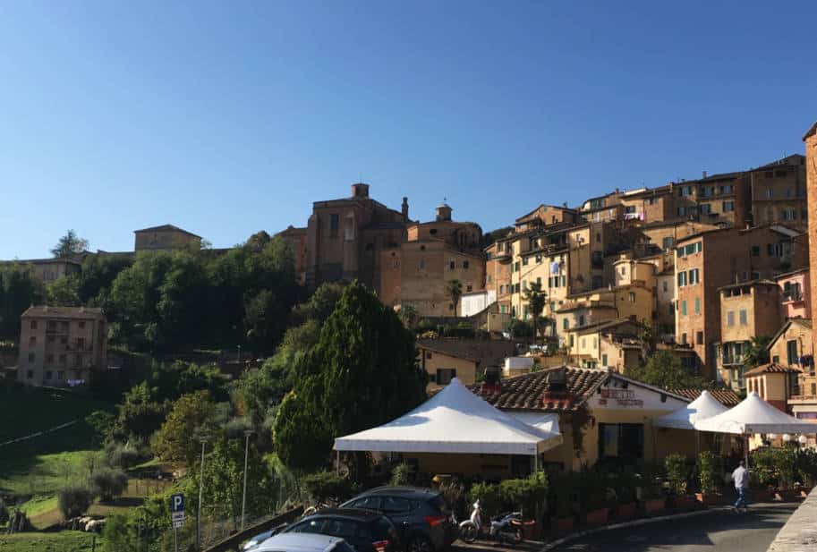 Siena Italia o que fazer Vista mercato