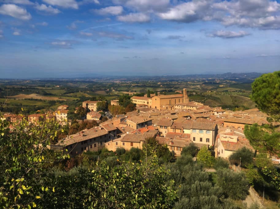 san gimignano italia na toscana