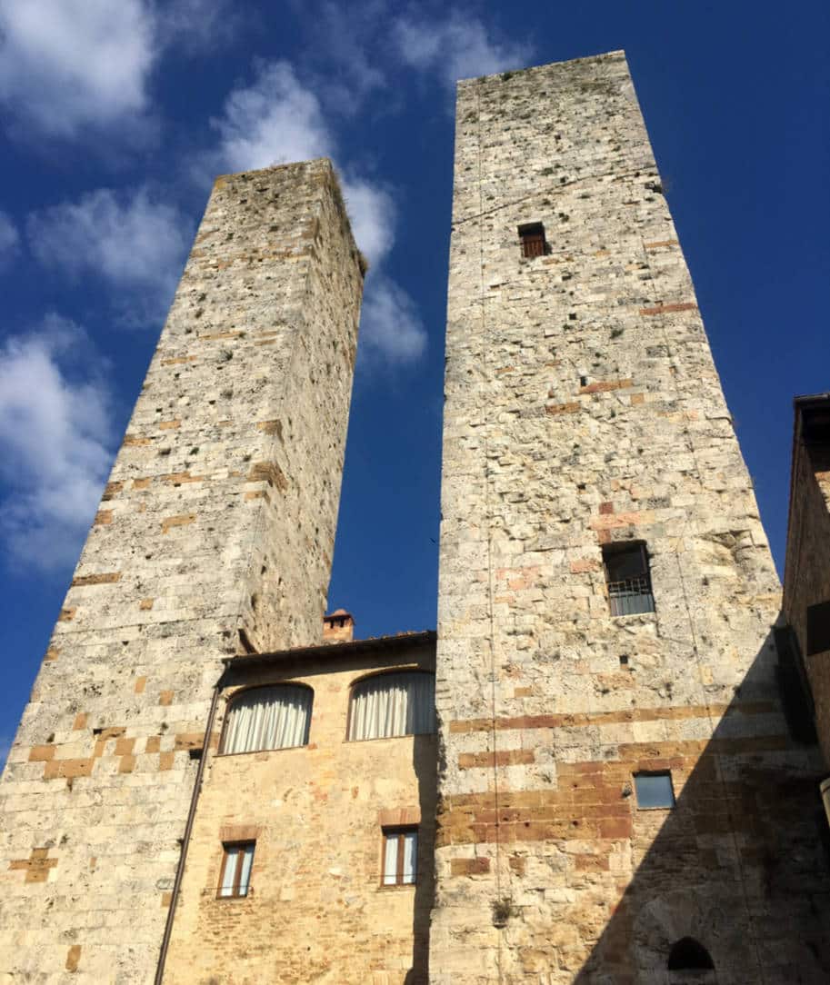 san gimignano italia torres gemeas