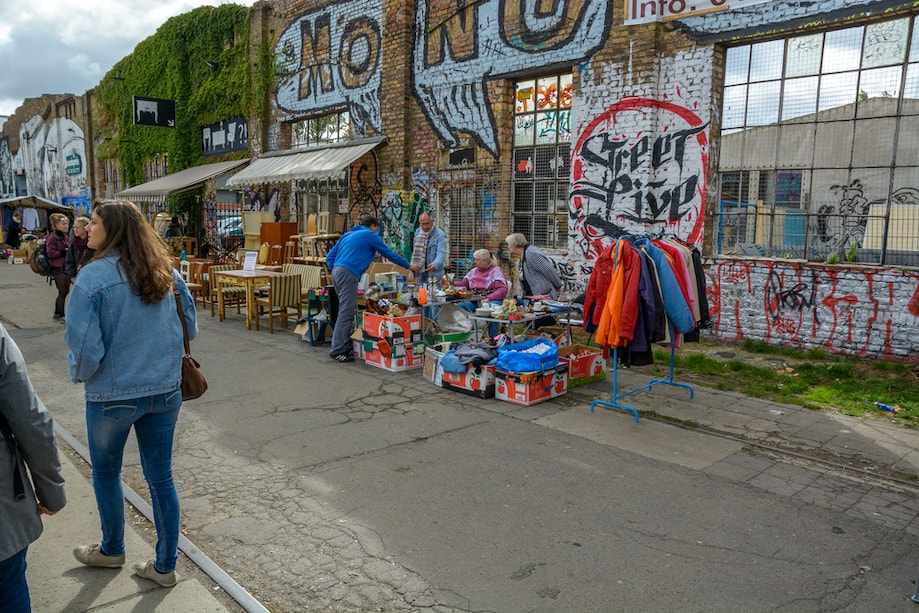 Mercados de pulgas em Berlim