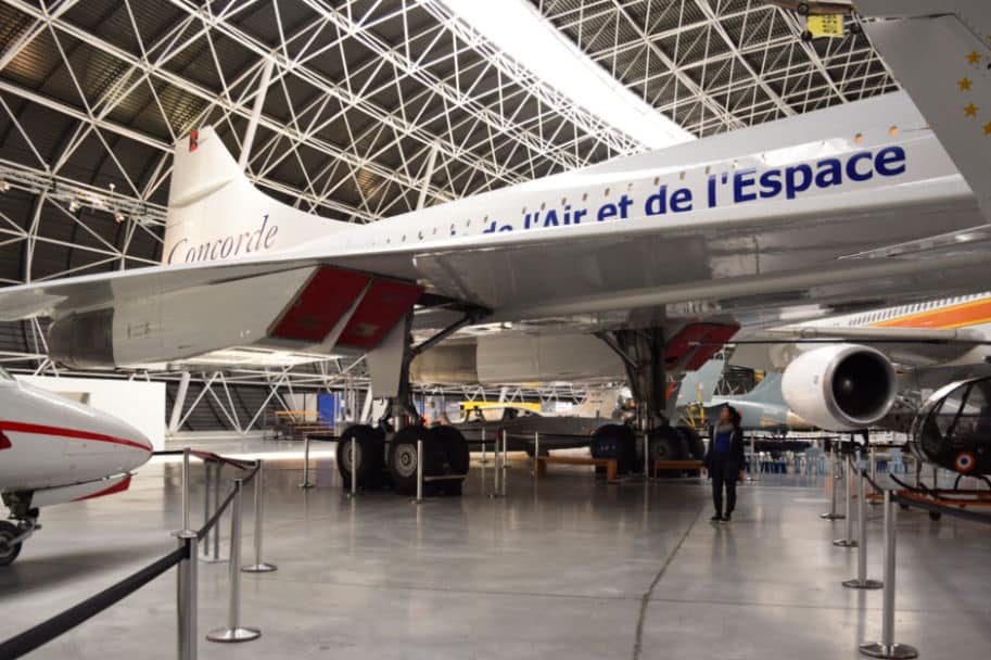 Concorde no museu aeroscopia