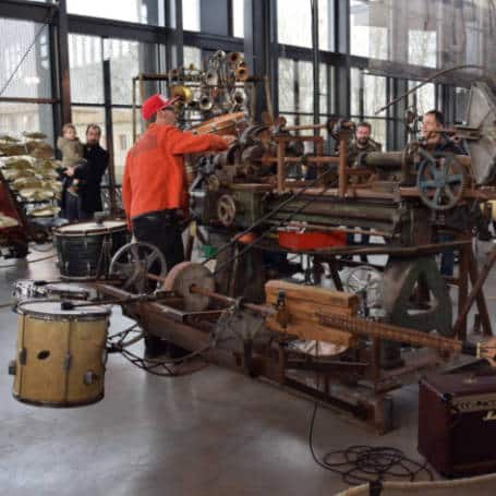 Halle de La Machine instrumentos musicais Toulouse Franca