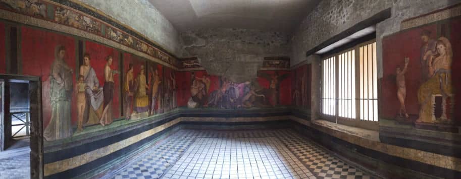 Vila dei Misteri Pompeia Italia