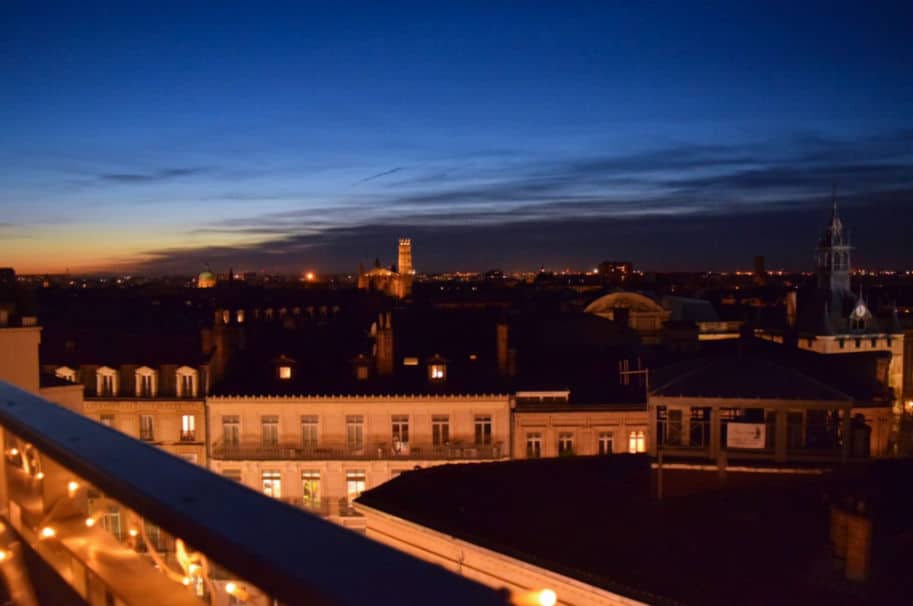 Vista de Toulouse terraco galerias lafayette