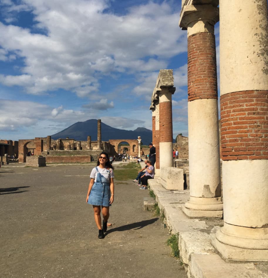 forum luiza ruinas de pompeia italia
