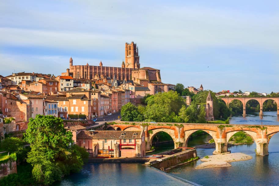 albi pontes rio tarn