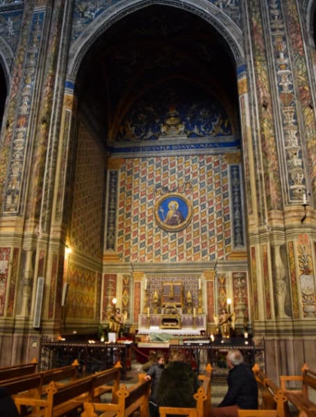 capela da catedral de albi