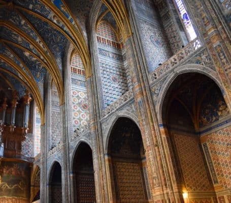 catedral de albi detalhes geometricos