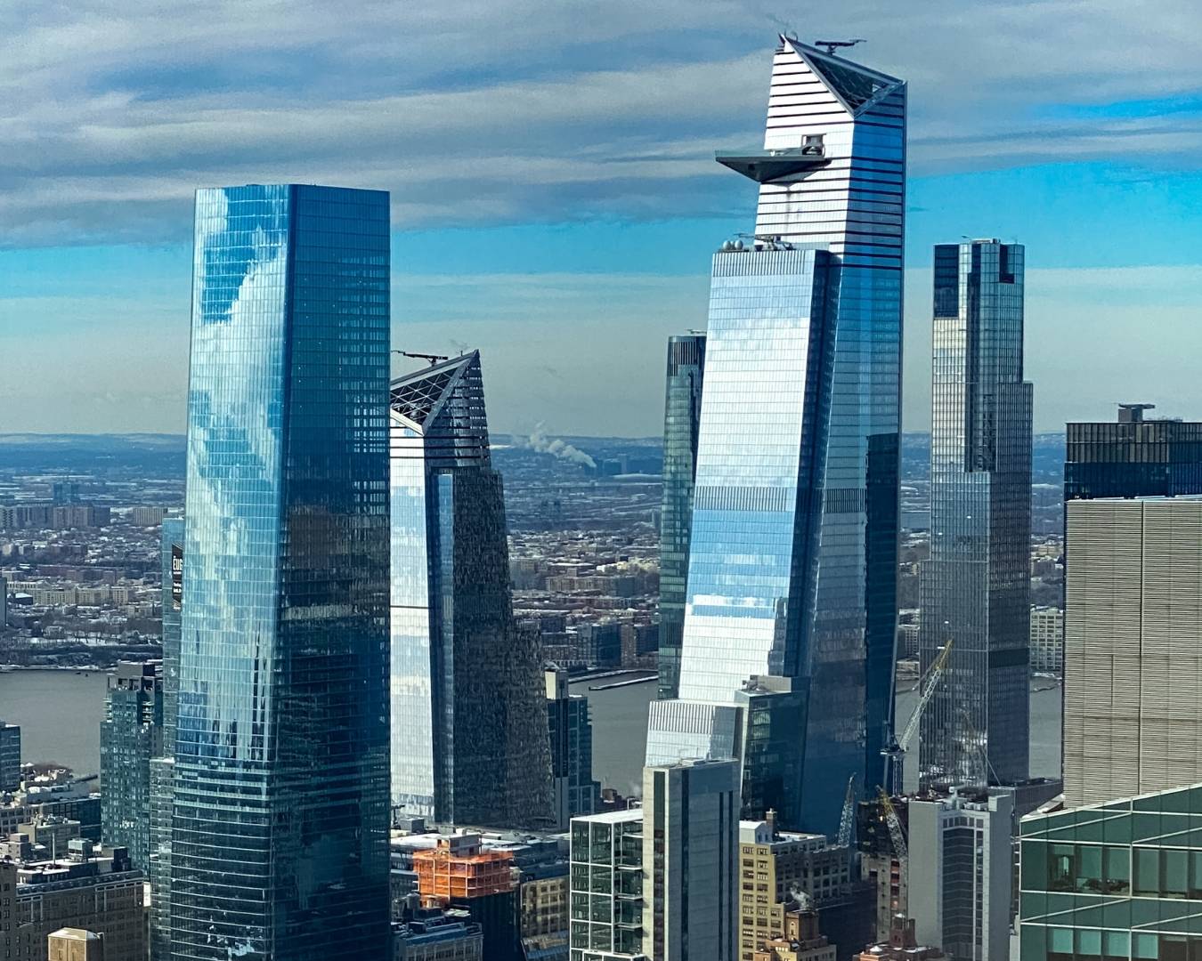 Prédios da Hudson Yards, em Nova York