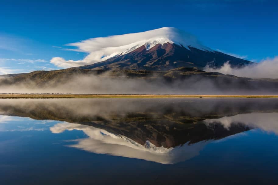 Vulcao Cotopaxi no Equador America do Sul