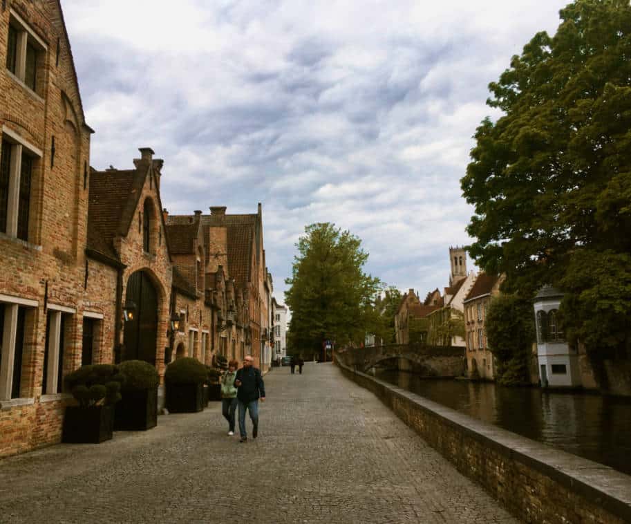 Canal Groenere em bruges