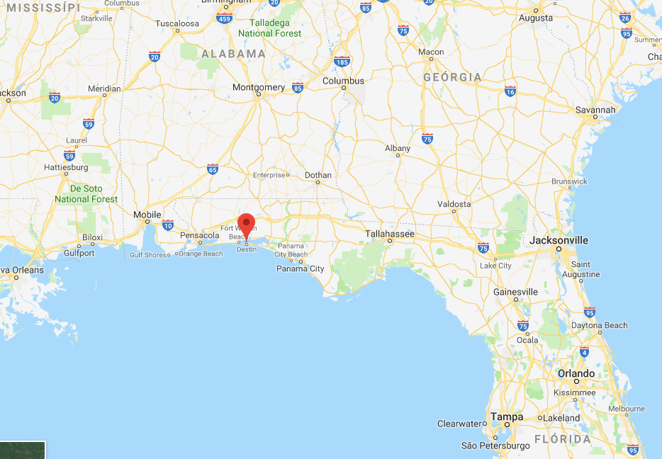 Emerald Coast Guide Map