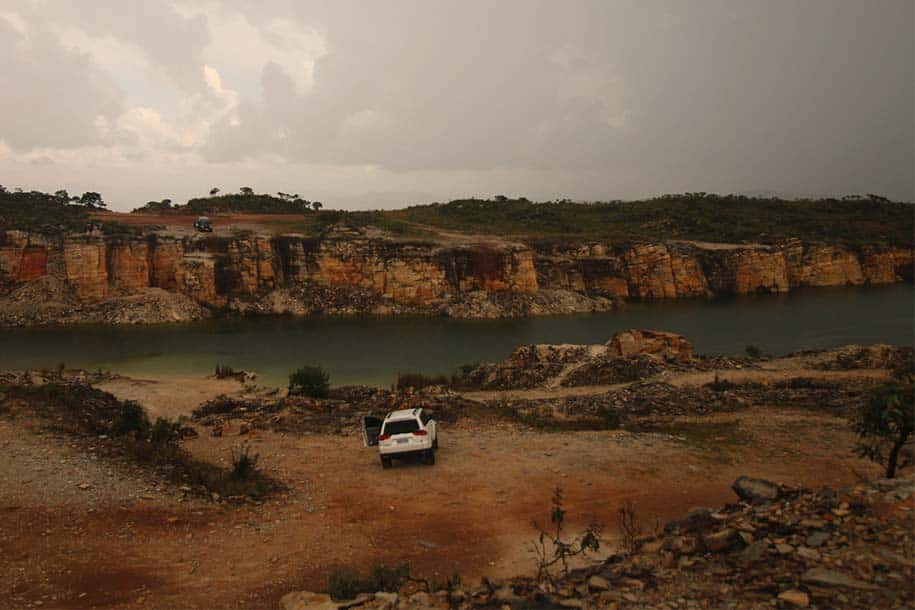 Pedreira Lagoa azul