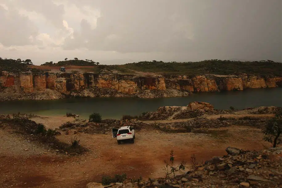 Pedreira Lagoa azul