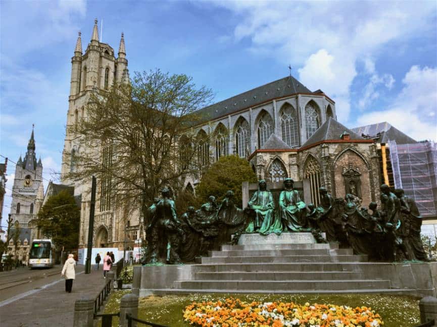 Korenmarkt em Gent Belgica